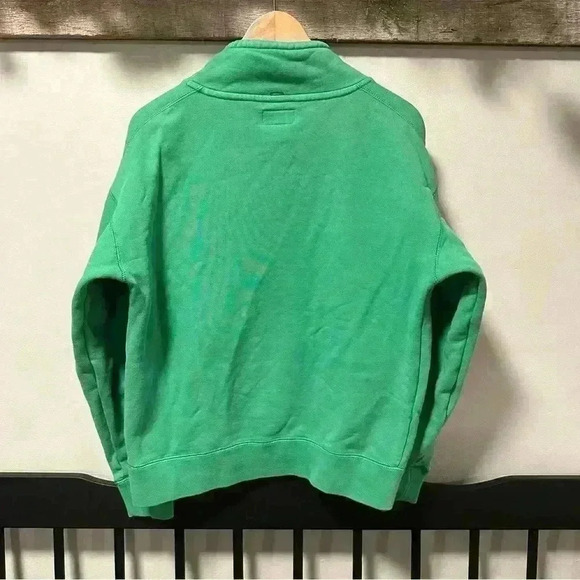 Converse Golf Le Fleur Edition Kelly Green Quarter Zip Pullover Sweatshirt S - Picture 7 of 12